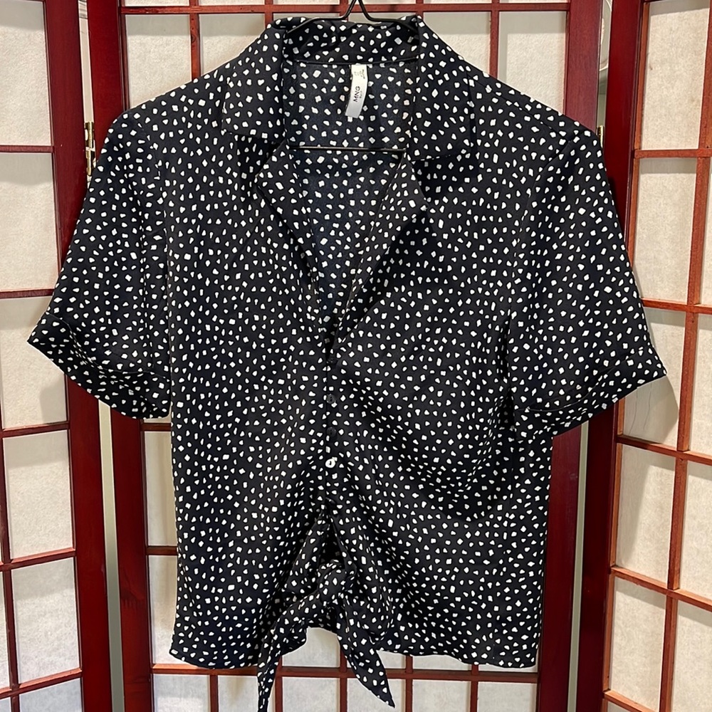 MNG SUIT button up shirt size 2